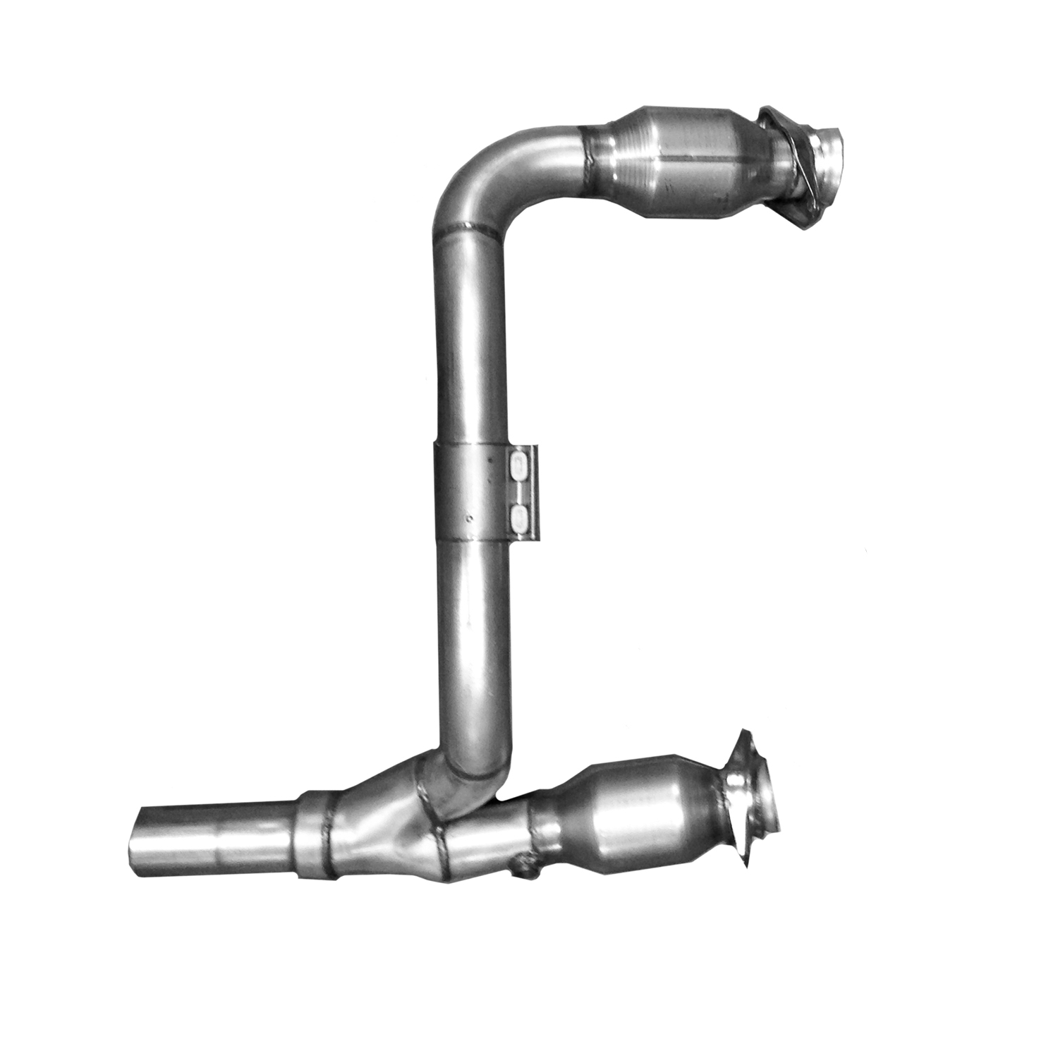 BBK 2007-2011 JEEP WRANGLER 3.8L 1-5/8 LONG TUBE HEADERS W/CATS Y PIPE (CERAMIC)